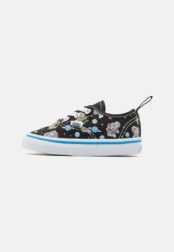 Vans Authentic Elastic Lace- Sneakers Laag - Glow Cosmic Zoo Black/Blue