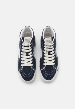 Vans Sk8 Reconstruct Unisex - Sneakers Hoog - Navy/White -Vans Schoen 653f0b0921e0494e9a5eac48a38bff22