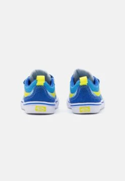 Vans Comfycush New Skool Unisex - Sneakers Laag - Color Block Blue/Multi-Coloured -Vans Schoen 656a4b6866184586ad3b62fe6109fc37