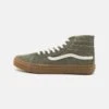 Vans Sk8 Hi 38 Decon Unisex - Sneakers Hoog - Salt Wash/Dark Olive -Vans Schoen 6955be5886ff42658bfb648bd1a0b4a8