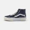 Vans Sk8 Reconstruct Unisex - Sneakers Hoog - Navy/White -Vans Schoen 69626cf446f246e886389efa221572ee
