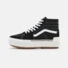Vans Sk8 Stacked - Sneakers Hoog - Black/Blanc De Blanc -Vans Schoen 6c29ef418b96495b965ce3ba58011ccc