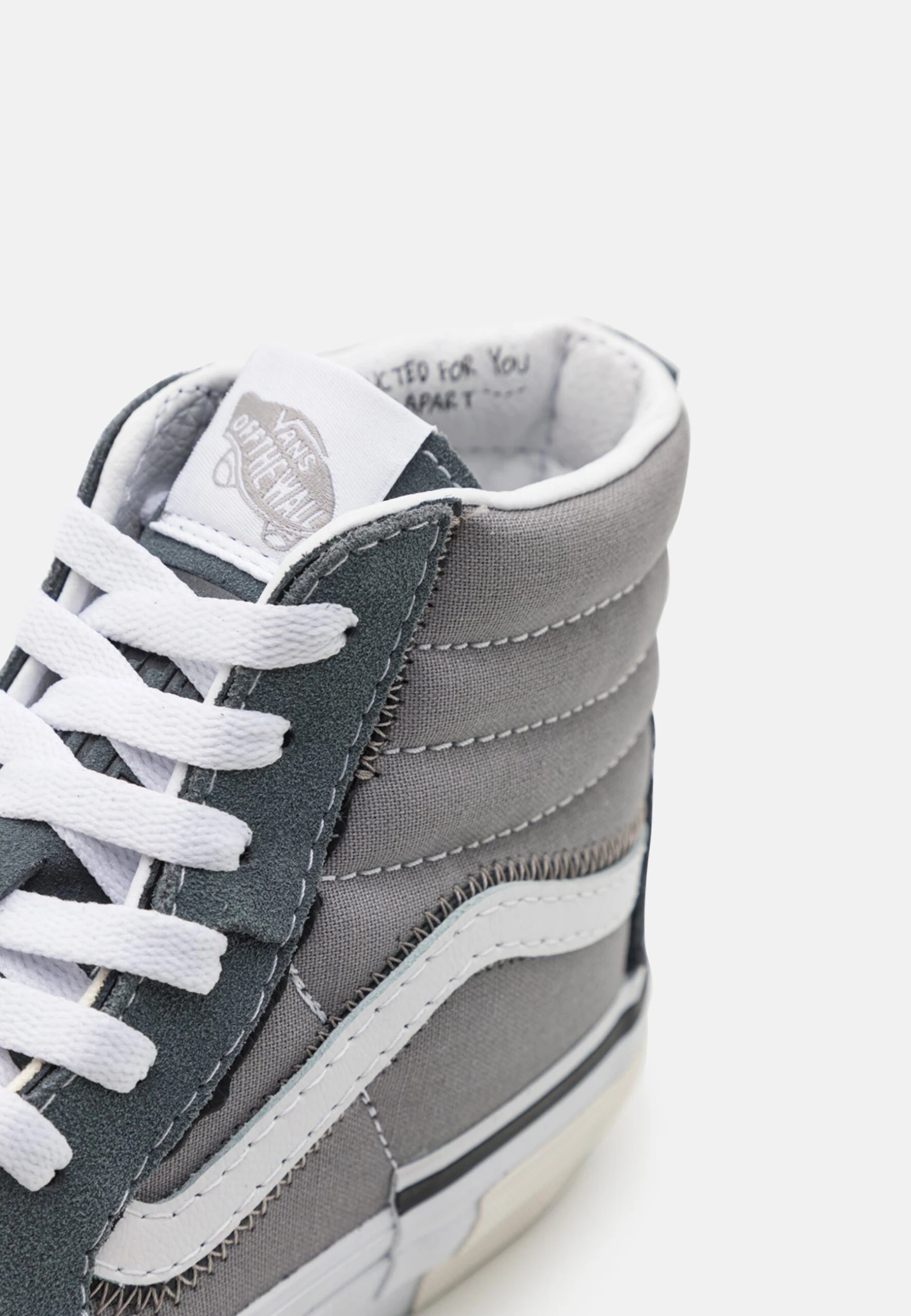 Vans Sk8 Reconstruct Unisex - Sneakers Hoog - Grey 8 Vans Sk8 Reconstruct Unisex - Sneakers Hoog - Grey - Afbeelding 6