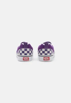 Vans Knu Slip Unisex - Instappers - Checkerboard Purple/White 10 Vans Knu Slip Unisex - Instappers - Checkerboard Purple/White -Vans Schoen 6caa5dae52f444c0a7ea5b2a1a452771