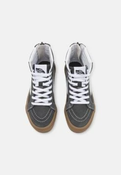 Vans Sk8-Hi Zip Unisex - Sneakers Hoog - Grey/True White 11 Vans Sk8-Hi Zip Unisex - Sneakers Hoog - Grey/True White -Vans Schoen 6dc8bc51024f4ee595c233919523324e