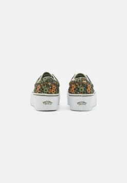 Vans Era Stackform - Sneakers Laag - Oliv/Weiß/Orange -Vans Schoen 6f50ff1e68644a098761dd5c02bee5f0