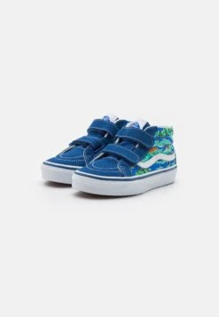Vans Sk8 Mid Reissue Unisex - Sneakers Hoog - Blue/Green -Vans Schoen 703df4709ca246d5b898280482186cc5