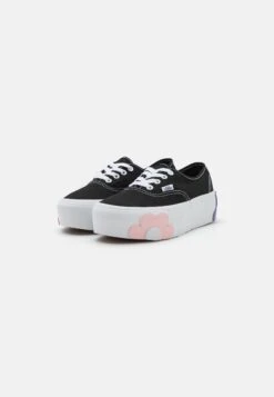 Vans Authentic Stackform - Sneakers Laag - Black/Multi-Coloured -Vans Schoen 7282d9aa1dbb4ff797751497fd019b4c