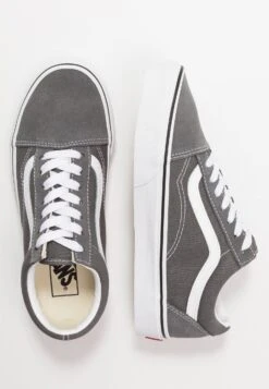 Vans Ua Old Skool - Sneakers Laag - Pewter/True White -Vans Schoen 72c9c326760a44bcb5dc54a97019a756