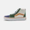 Vans Sk8-Hi Unisex - Sneakers Hoog - Multi-Coloured/True White -Vans Schoen 757ef72f101647d6bdf095b691723fbe