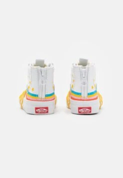 Vans Sk8-Hi Zip Rainbow Star Unisex - Sneakers Hoog - True White/Multi-Coloured -Vans Schoen 77c060f08c944ba89e1b719f3c5493d6