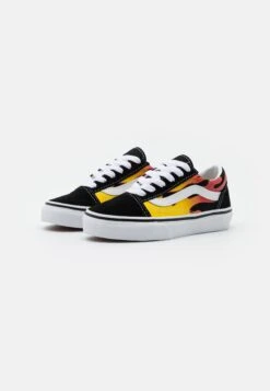 Vans Old Skool Unisex - Sneakers Laag - Black/True White -Vans Schoen 788db81aee4345a18cd8f5a93888630e