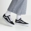 Vans Ua Old Skool Platform - Sneakers Laag - Black/White -Vans Schoen 7fd926e68c2545f094554c0ef74c8eef