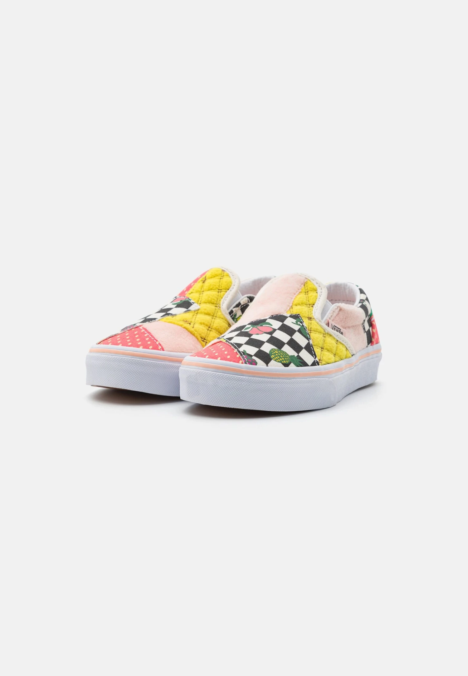 Vans Classic Slip-On Patchwork Unisex - Sneakers Laag - Multi-Coloured/True White 4 Vans Classic Slip-On Patchwork Unisex - Sneakers Laag - Multi-Coloured/True White - Afbeelding 2