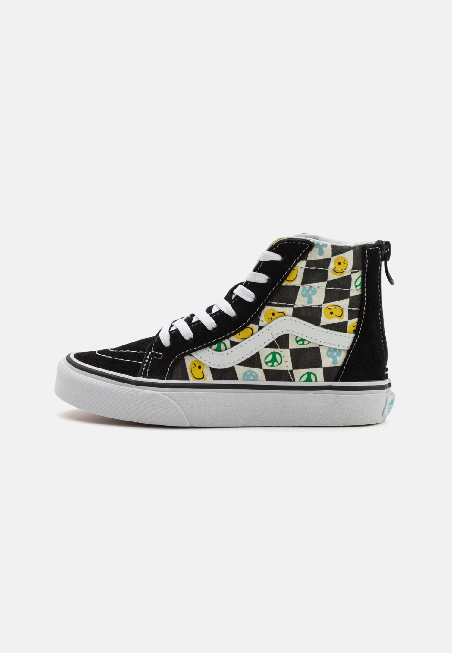 Vans Sk8-Hi Zip Unisex - Sneakers Hoog - Black/Multi-Coloured 3 Vans Sk8-Hi Zip Unisex - Sneakers Hoog - Black/Multi-Coloured