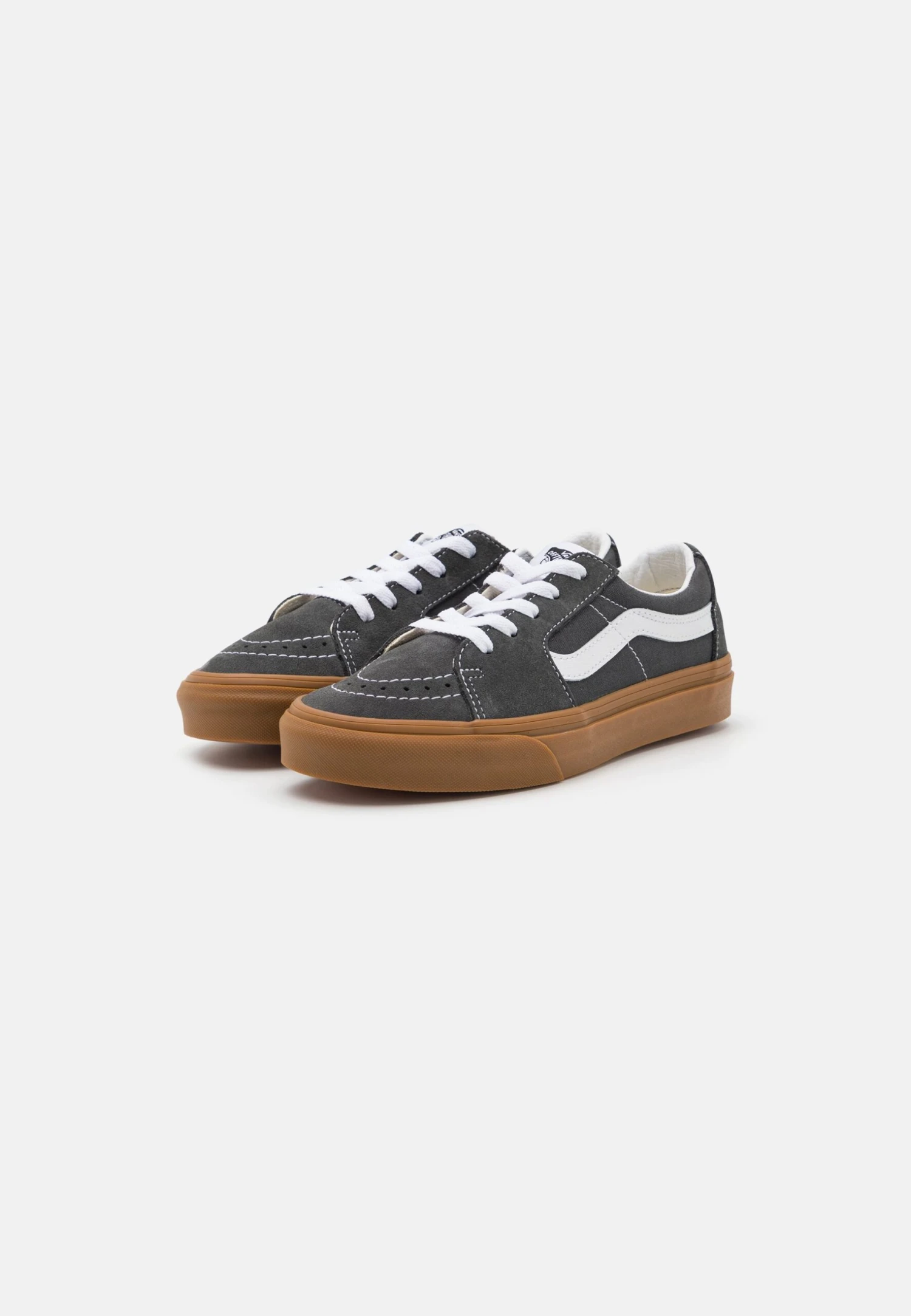 Vans Sk8-Low Unisex - Skateschoenen - Grey/True White 4 Vans Sk8-Low Unisex - Skateschoenen - Grey/True White - Afbeelding 2