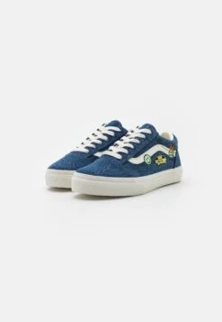 Vans Old Skool Unisex - Sneakers Laag - Blue -Vans Schoen 8b637d238f3f46099d59b48778b902f8