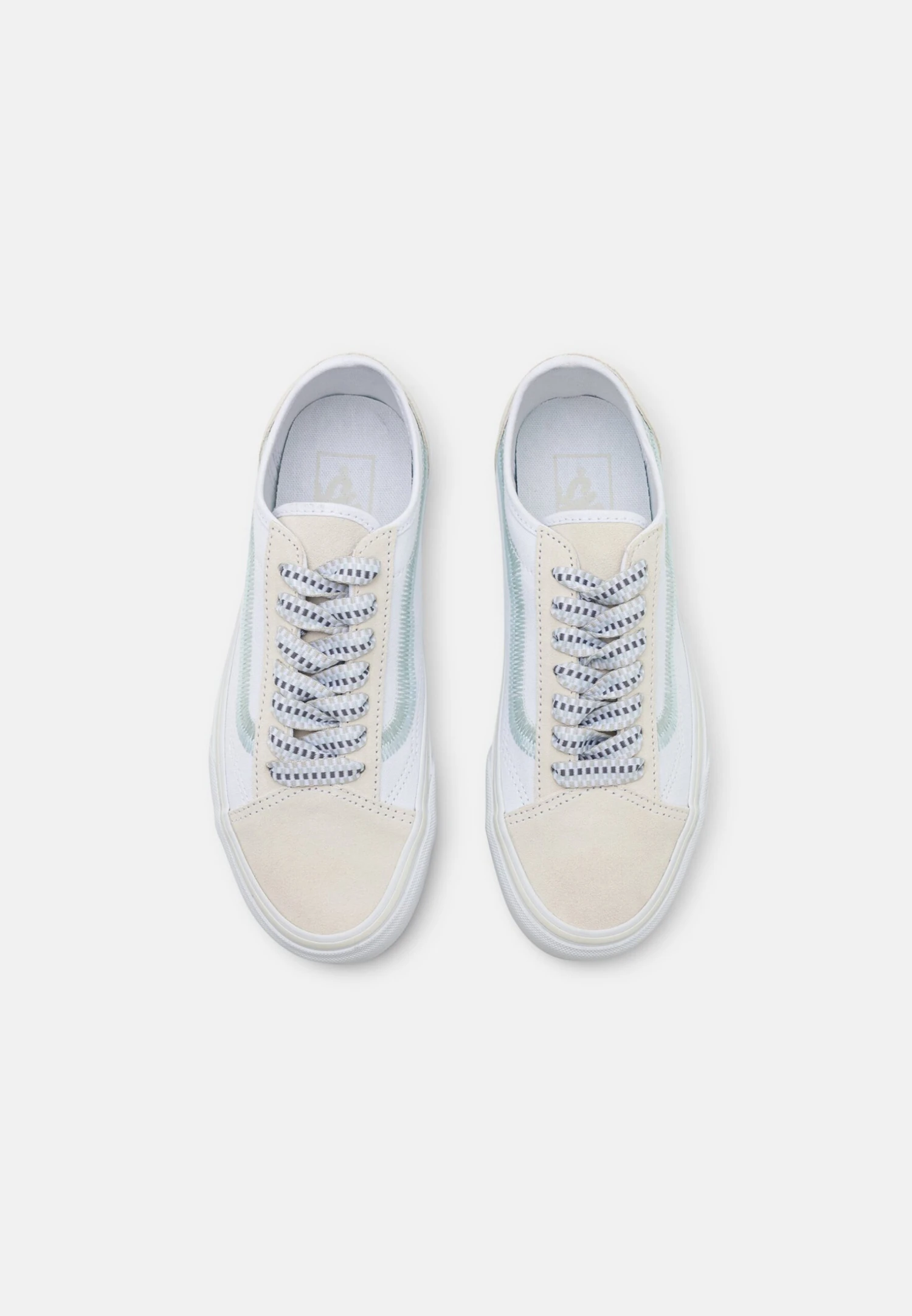 Vans Old Skool Tapered - Sneakers Laag - Embroidery True White 8 Vans Old Skool Tapered - Sneakers Laag - Embroidery True White - Afbeelding 6