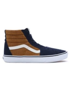 Vans Sk-Hi - Sneakers Hoog - Blue Brown 12 Vans Sk-Hi - Sneakers Hoog - Blue Brown -Vans Schoen 8f6e117ae0f04ff493dc1b257df5a353
