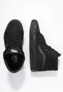 Vans Sk8-Hi Unisex - Sneakers Hoog - Black -Vans Schoen 906ca96d9eb14f27b6339a837a591f47