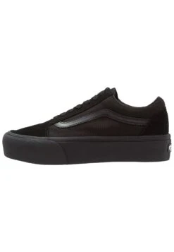Vans Ua Old Skool Platform - Sneakers Laag - Black -Vans Schoen 913e4e23cbca4d15b4278c2f8f8f3f90