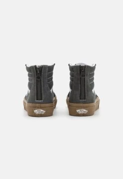 Vans Sk8-Hi Zip Unisex - Sneakers Hoog - Grey/True White 10 Vans Sk8-Hi Zip Unisex - Sneakers Hoog - Grey/True White -Vans Schoen 9196ee4e5cd74ff897071a64fed1e4f9