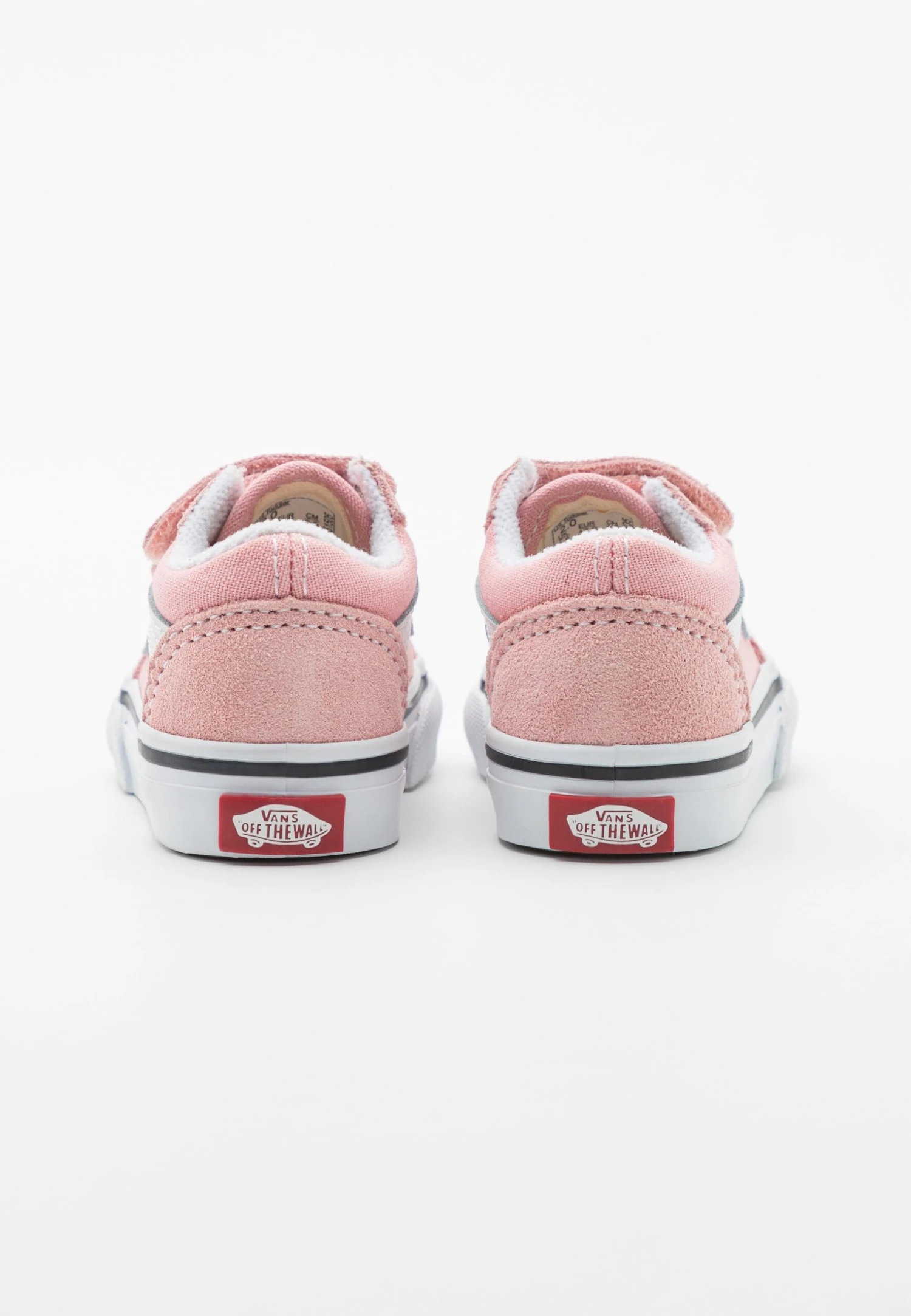 Vans Td Old Skool Unisex- Sneakers Laag - Powder Pink/True White 5 Vans Td Old Skool Unisex- Sneakers Laag - Powder Pink/True White - Afbeelding 3