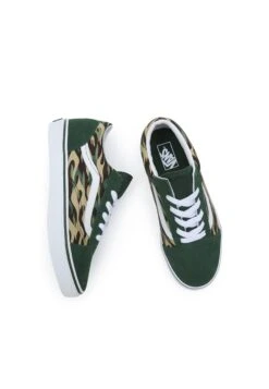 Vans Old Skool - Sneakers Laag - Green Multi 11 Vans Old Skool - Sneakers Laag - Green Multi -Vans Schoen 96aabddb7617423b983b7c37acf33b28