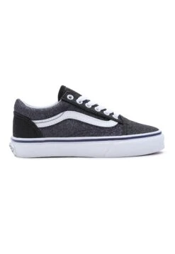 Vans Old Skool- Sneakers Laag - Black Navy -Vans Schoen 973eb28874d44a1d9dff0a2557df79d1