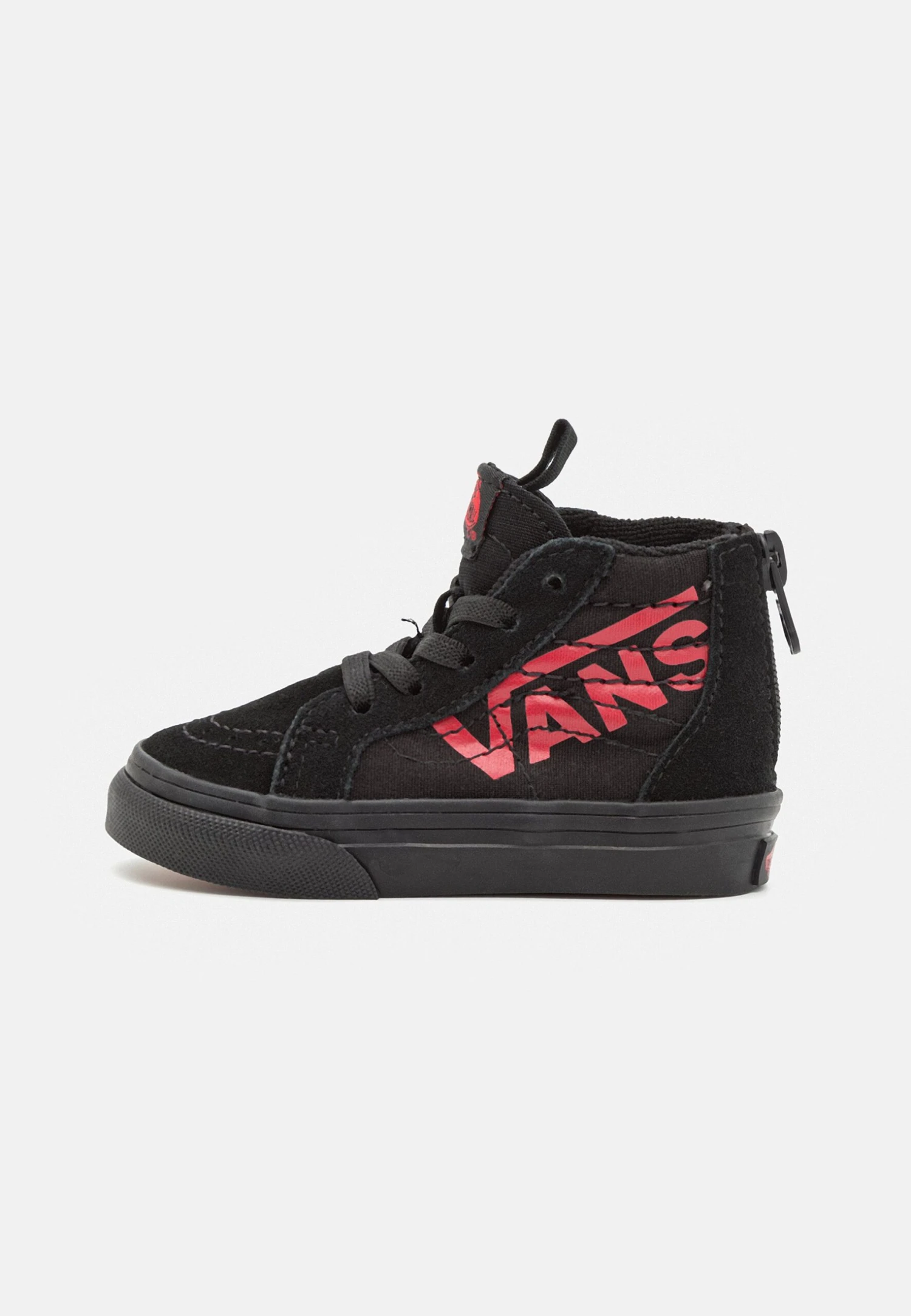 Vans Sk8 High Zip Unisex - Skateschoenen - Black/Red 3 Vans Sk8 High Zip Unisex - Skateschoenen - Black/Red