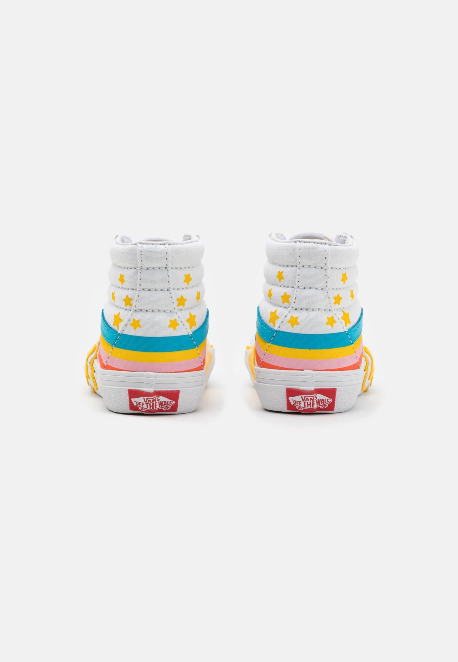 Vans Sk8-Hi Rainbow Star Unisex - Sneakers Hoog - True White/Multi-Coloured 5 Vans Sk8-Hi Rainbow Star Unisex - Sneakers Hoog - True White/Multi-Coloured - Afbeelding 3