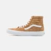 Vans Sk8 Hi Unisex - Sneakers Hoog - Tobacco Brown -Vans Schoen 9b08428cbea04843a53dc66fd9178b0e
