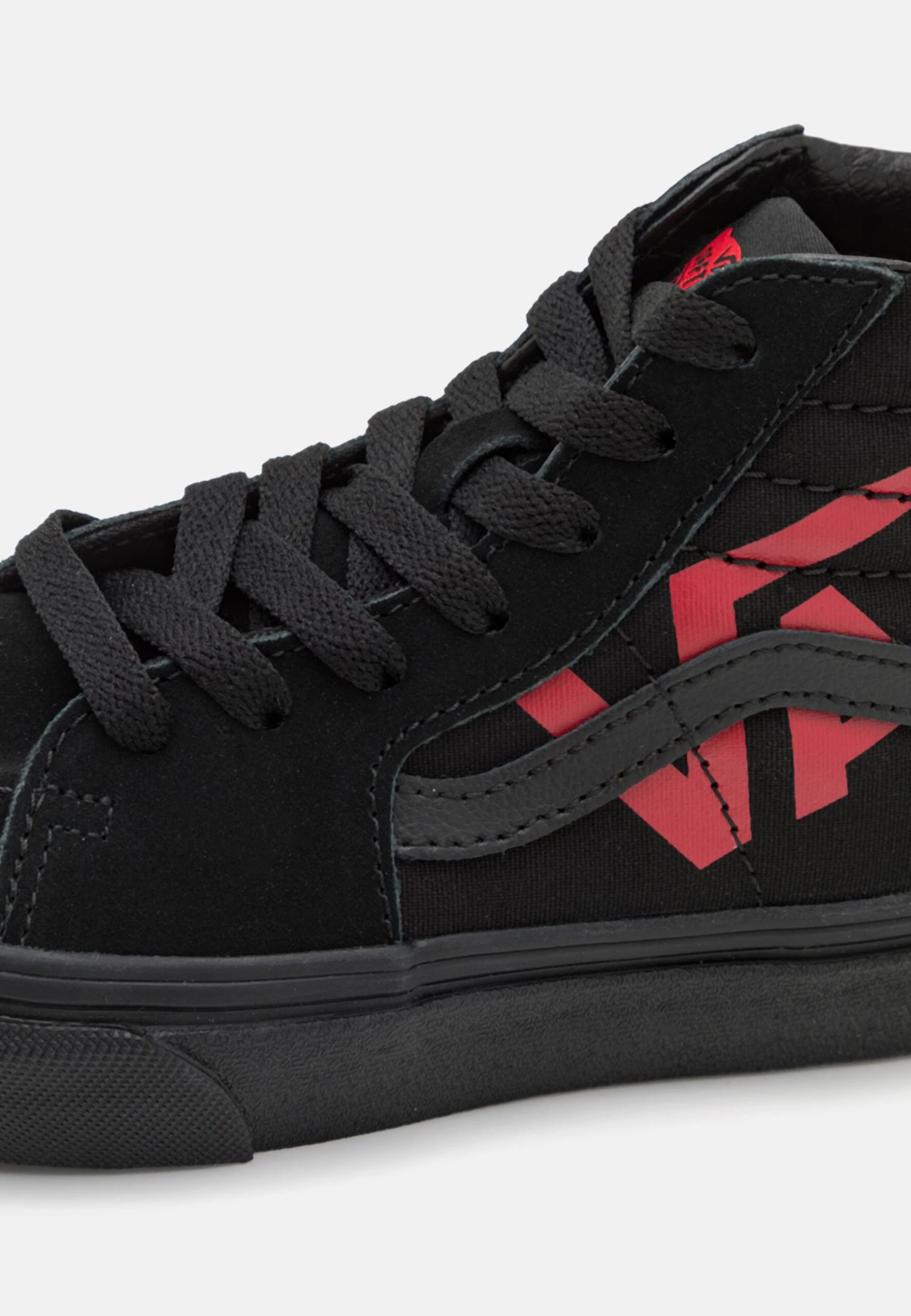 Vans Sk8 Unisex - Sneakers Hoog - Black/Red 8 Vans Sk8 Unisex - Sneakers Hoog - Black/Red - Afbeelding 6