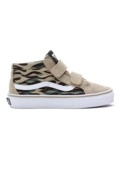 Vans Mid Reissue V - Sneakers Hoog - Light Brown Multi -Vans Schoen a5ce43774fc74036ac911040554bd03a