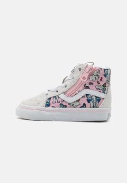 Vans Sk8-Hi Reissue Side Zip Unisex - Sneakers Hoog - Elephantastic Grey/Pink