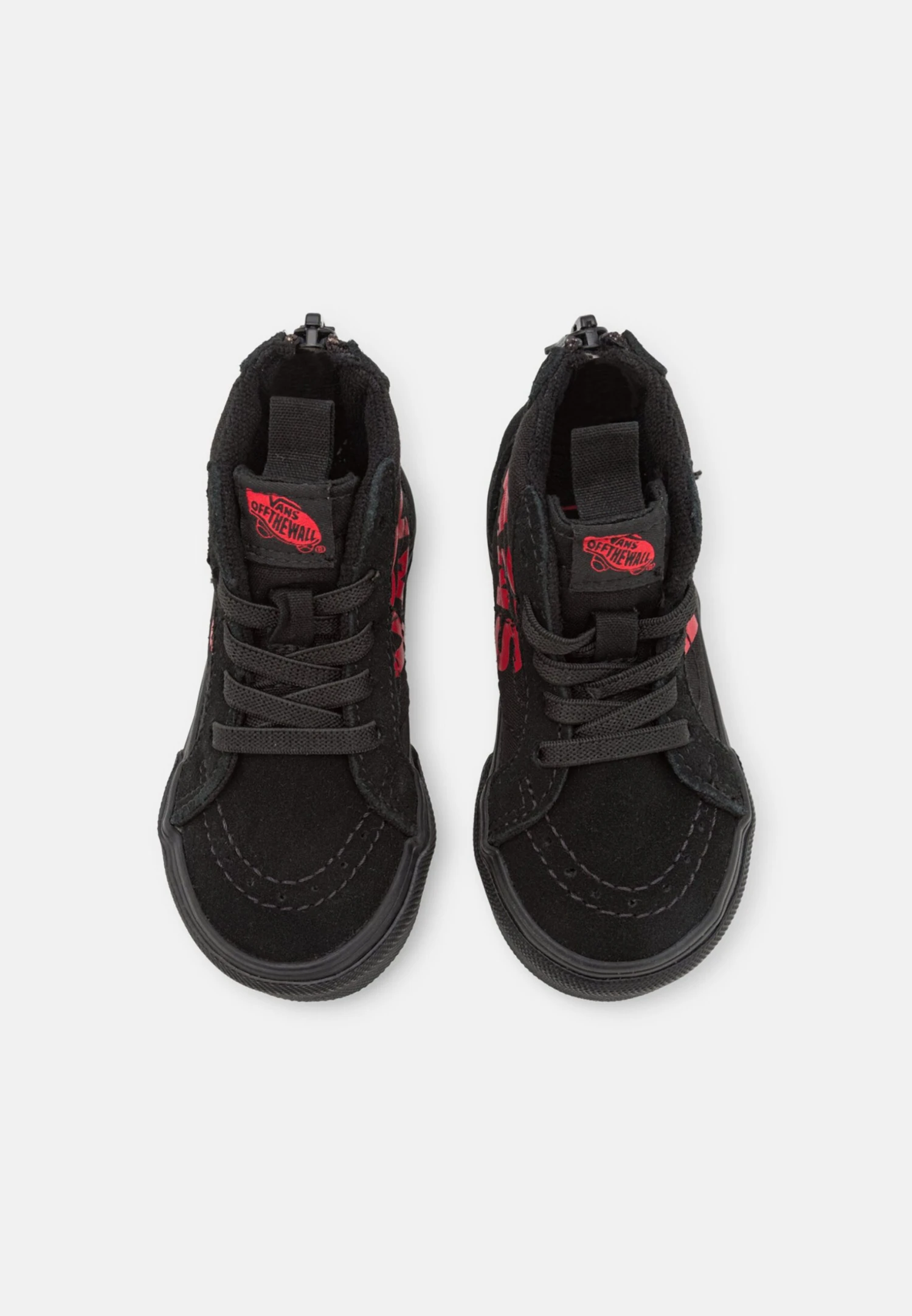 Vans Sk8 High Zip Unisex - Skateschoenen - Black/Red 6 Vans Sk8 High Zip Unisex - Skateschoenen - Black/Red - Afbeelding 4