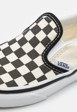 Vans Classic Slip-On Unisex - Instappers - Black/White -Vans Schoen a86f88bb2b8e4f18800e023a93ddef90
