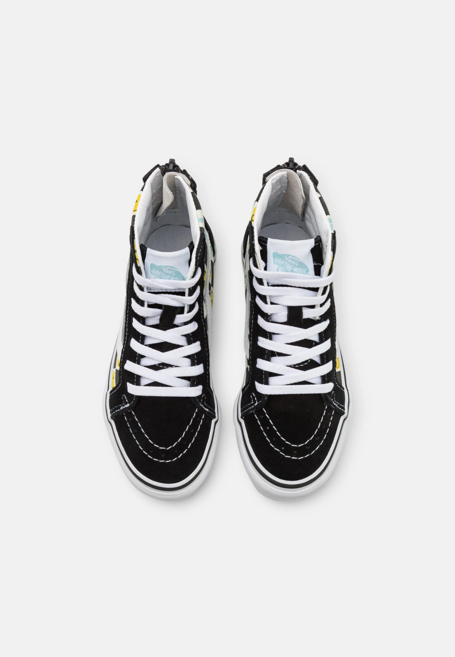Vans Sk8-Hi Zip Unisex - Sneakers Hoog - Black/Multi-Coloured 6 Vans Sk8-Hi Zip Unisex - Sneakers Hoog - Black/Multi-Coloured - Afbeelding 4