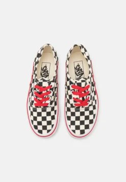 Vans Authentic Bolt Unisex - Sneakers Laag - Black/White/Red -Vans Schoen add3bc87eef74c7aa474867b2a99521f