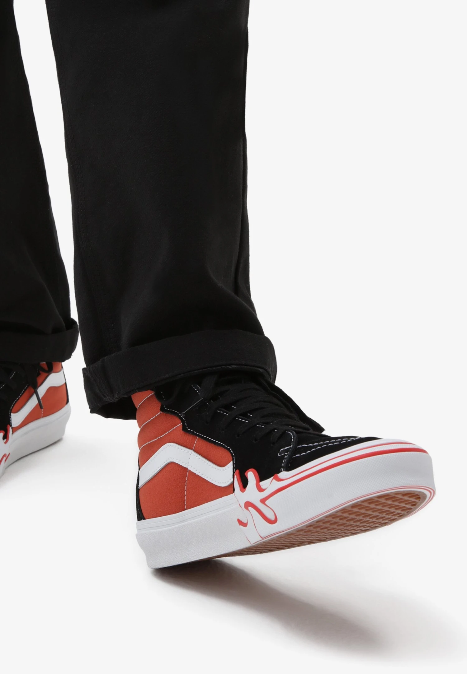 Vans Sk8-Hi Flame - Sneakers Hoog - Black 3 Vans Sk8-Hi Flame - Sneakers Hoog - Black