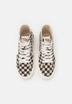 Vans Ua Sk8-Hi Tapered Unisex - Sneakers Hoog - Off-White/Black/White -Vans Schoen b8069cf96bb4421ca7248744a1eba8fb