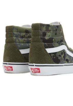 Vans Sk-Hi - Sneakers Hoog - Green Multi -Vans Schoen bb8c2c06824e4235a4167fdeb454aabd