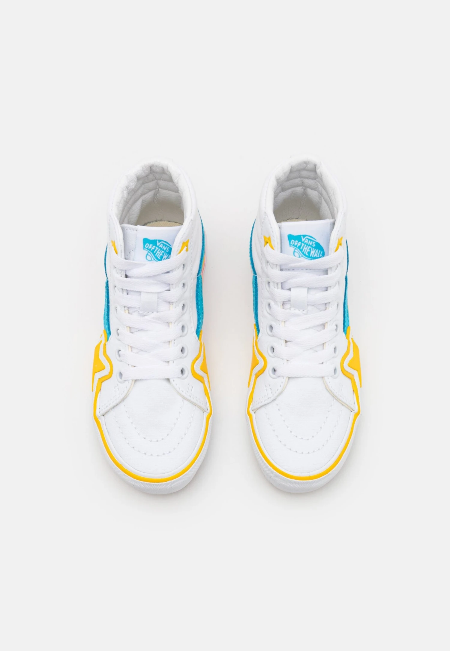 Vans Sk8-Hi Rainbow Star Unisex - Sneakers Hoog - True White/Multi-Coloured 6 Vans Sk8-Hi Rainbow Star Unisex - Sneakers Hoog - True White/Multi-Coloured - Afbeelding 4