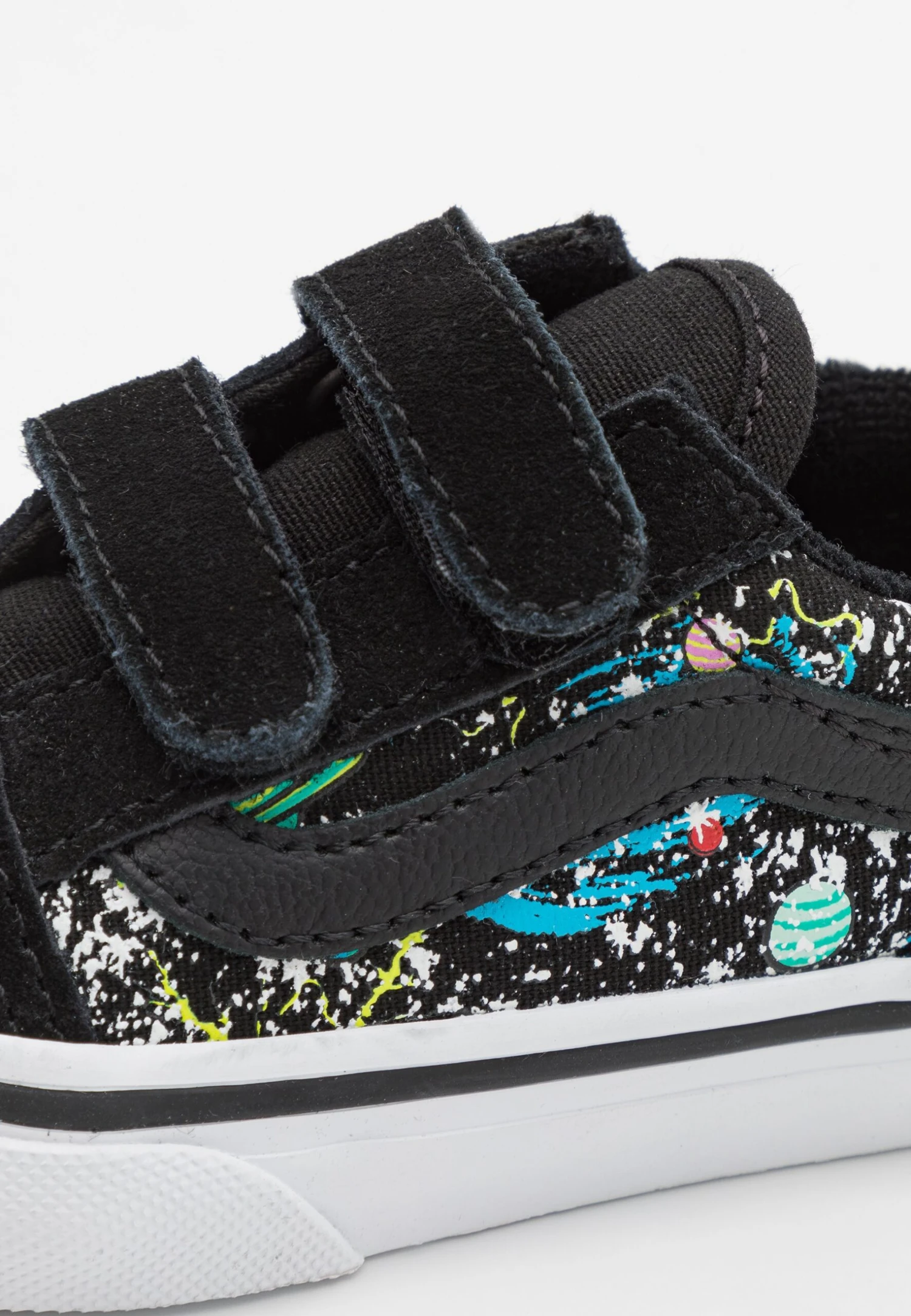 Vans Td Old Skool Unisex - Sneakers Laag - Cosmic Glow Black/True White 8 Vans Td Old Skool Unisex - Sneakers Laag - Cosmic Glow Black/True White - Afbeelding 6