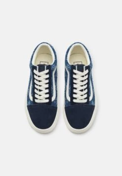 Vans Old Skool Unisex - Sneakers Laag - Navy/Dark Denim -Vans Schoen c117b14d8e5a40ef842e4d137a5a07a0