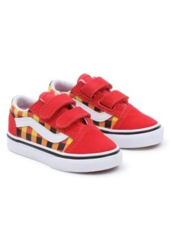 Vans Old Skool Unisex - Sneakers Laag - Medium Red -Vans Schoen c1d9f43d18514d00b6621f94e57dca5c
