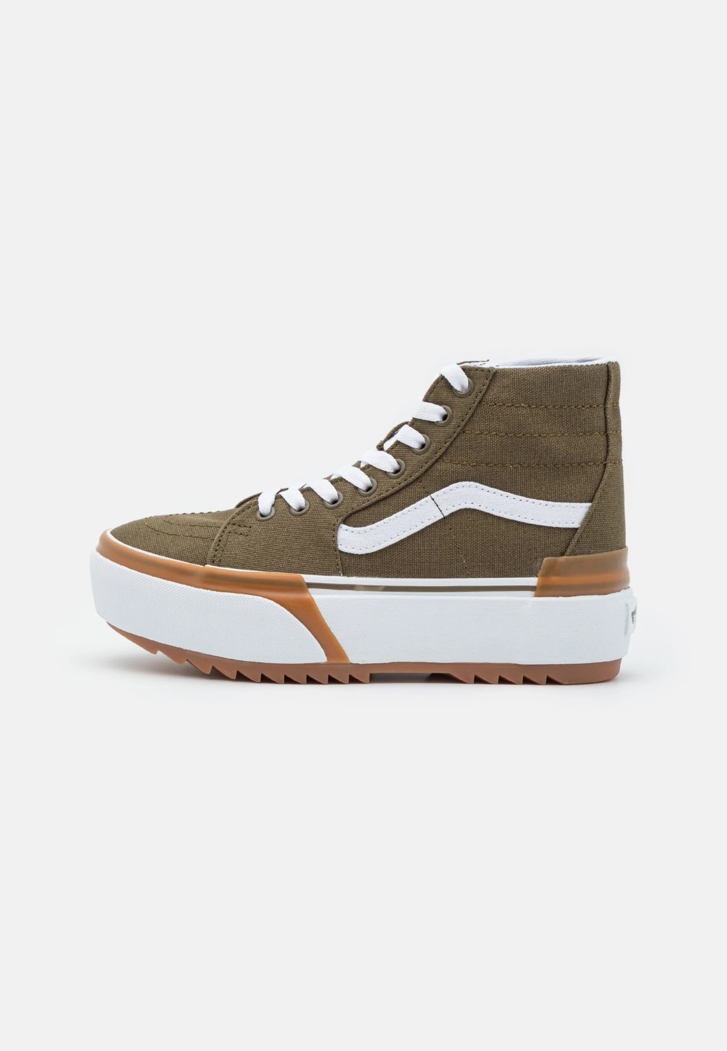 Vans Sk8-Hi Tapered Stacked - Sneakers Hoog - Dark Olive 4 Vans Sk8-Hi Tapered Stacked - Sneakers Hoog - Dark Olive - Afbeelding 2