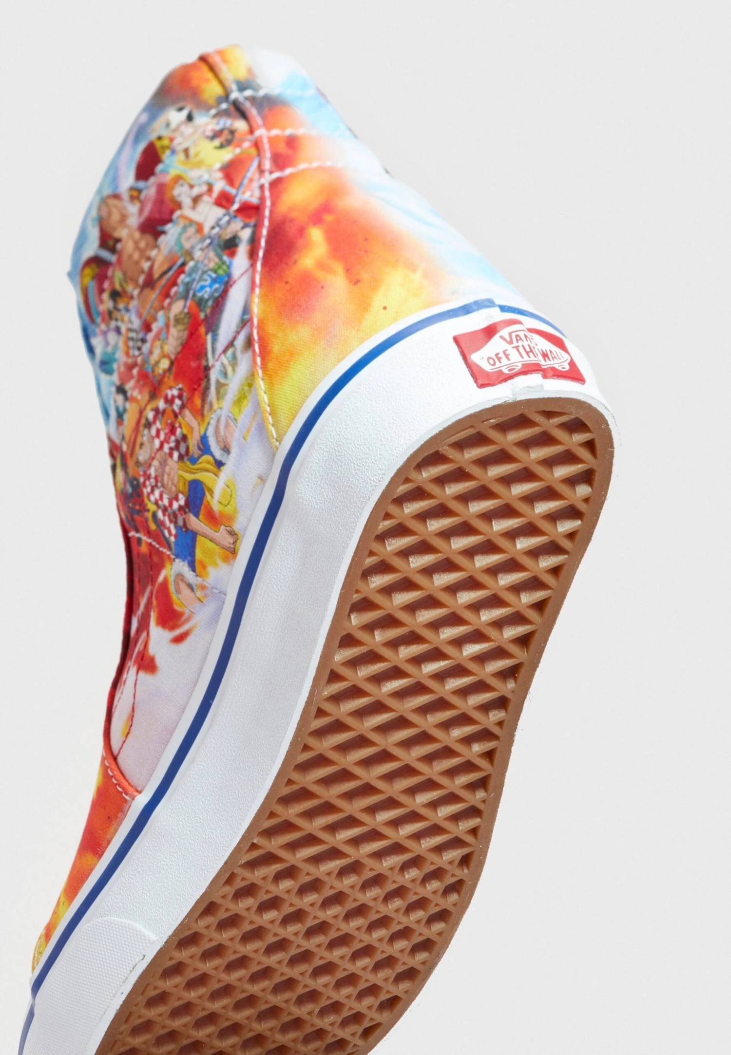 Vans X One Piece Sk8-Hi Unisex - Sneakers Hoog - Light Blue/White/Multi-Coloured 8 Vans X One Piece Sk8-Hi Unisex - Sneakers Hoog - Light Blue/White/Multi-Coloured - Afbeelding 6