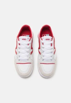 Vans Lowland Unisex - Sneakers Laag - Court Red/White -Vans Schoen c7ca2a1c5721451b84efbdbd382eef08