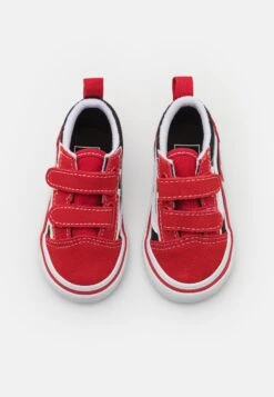 Vans Old Skool Bolt Unisex - Sneakers Laag - Red/Black -Vans Schoen c7cc843fb4d049debb28aea152deb3ee